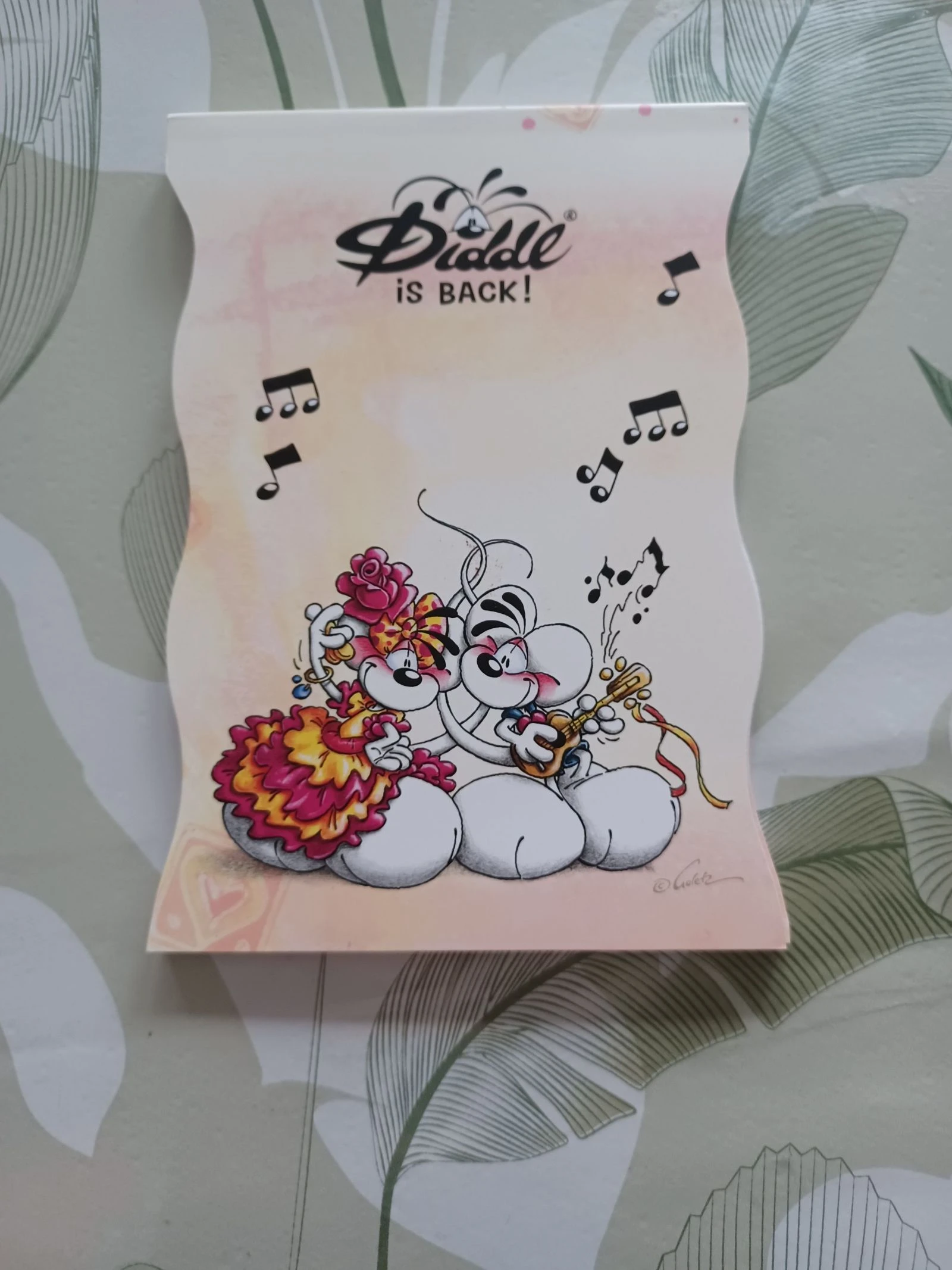 1 feuille diddl  de la collection allemande  – photo 2